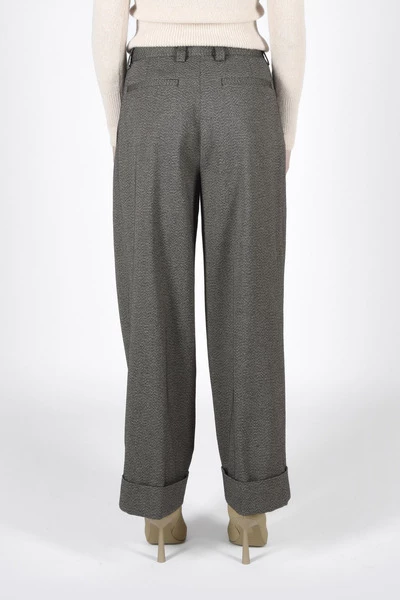 Dries Van Noten Wijde Broeken Wide Trousers Gray 4 Dries Van Noten Wijde Broeken Wide Trousers Gray - Afbeelding 2