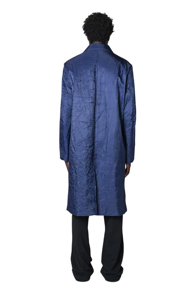 Dries Van Noten Jassen Single-Breasted Coats Blue 4 Dries Van Noten Jassen Single-Breasted Coats Blue - Afbeelding 2