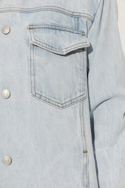 Dries Van Noten Spijkerblouses Denim Shirt Blue 3 Dries Van Noten Spijkerblouses Denim Shirt Blue