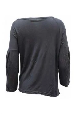 Dries Van Noten Blouses Boat Neck Raglan Shirt Blue