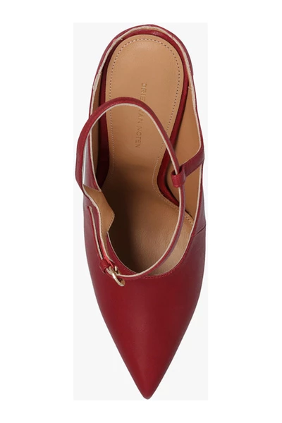 Dries Van Noten Leather Pumps Red 6 Dries Van Noten Leather Pumps Red - Afbeelding 4