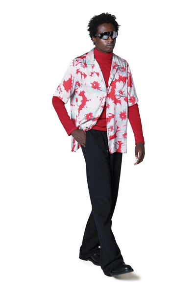 Dries Van Noten Truien & Vesten T-Shirts Red 6 Dries Van Noten Truien & Vesten T-Shirts Red - Afbeelding 4