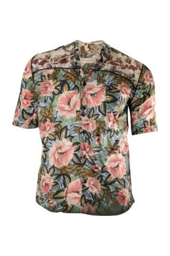 Dries Van Noten Korte Mouwen Overhemden Short Sleeve Shirts Brown -Dries Van Noten Verkoopwinkel 762b83b6cab42b0bd8ac9587486e76aa