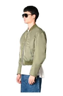 Dries Van Noten Bomber Jackets Green -Dries Van Noten Verkoopwinkel 7dbf5cfe791f2e22e3a656395cec9fca