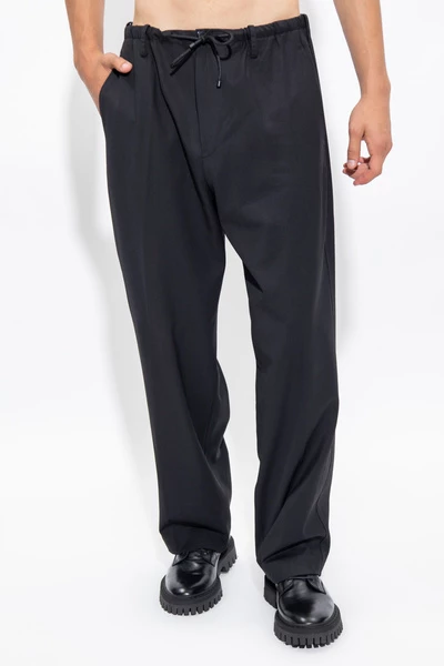 Dries Van Noten Chino's Pleat-front Trousers Black 3 Dries Van Noten Chino's Pleat-front Trousers Black