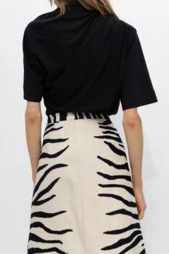 Dries Van Noten Blouses Cotton T-shirt Black -Dries Van Noten Verkoopwinkel 8208dc77ba879919036f4ef47bcf996e