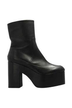 Dries Van Noten Enkellaarsjes Platform Ankle Boots Black -Dries Van Noten Verkoopwinkel 8445b6335d1b51acbe944560feae09d6