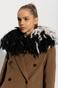 Dries Van Noten Sjaals Buttoned Scarf Black