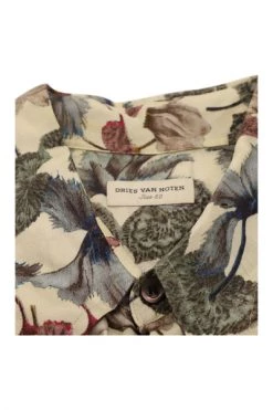 Dries Van Noten Korte Mouwen Overhemden Short Sleeve Shirts Brown