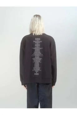 Dries Van Noten Hoodies & Sweatvesten Sweatshirts Black