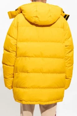 Dries Van Noten Gewatteerde Jassen Down Jacket Yellow