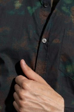 Dries Van Noten Casual Overhemden Cotton Shirt Black -Dries Van Noten Verkoopwinkel 88be53bdedfbd591dc9d5a10401e0c85