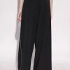 Dries Van Noten Wijde Broeken Wide Leg Trousers Black -Dries Van Noten Verkoopwinkel 88fb2dd3cf9d9a61c87aa4c7023c4c21