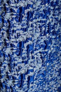 Dries Van Noten Midirokken Patterned Skirt Blue
