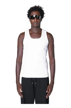 Dries Van Noten Shirts Sleeveless Tops White