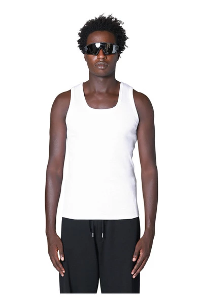 Dries Van Noten Shirts Sleeveless Tops White 3 Dries Van Noten Shirts Sleeveless Tops White