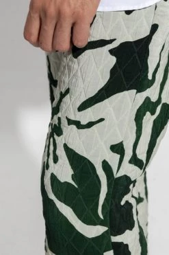 Dries Van Noten Broeken Pleated Trousers Green -Dries Van Noten Verkoopwinkel 8fd6566b6cb969629ac2b818e177efe1