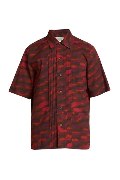 Dries Van Noten Korte Mouwen Overhemden Short Sleeve Shirts Red 4 Dries Van Noten Korte Mouwen Overhemden Short Sleeve Shirts Red - Afbeelding 2