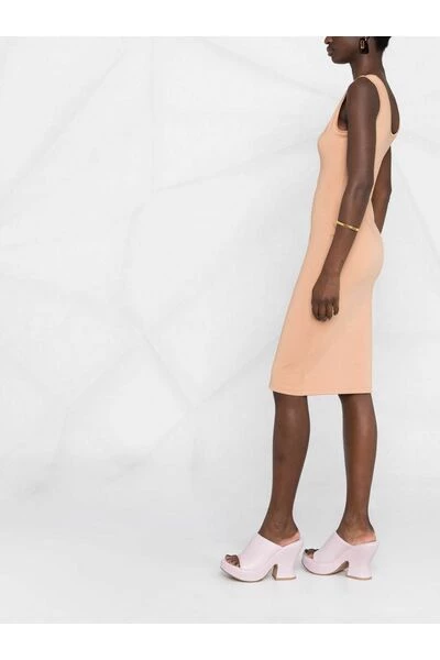 Dries Van Noten Casual Jurken Midi Dresses Beige 7 Dries Van Noten Casual Jurken Midi Dresses Beige - Afbeelding 5