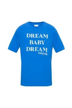 Dries Van Noten Shirts Printed T-shirt Blue