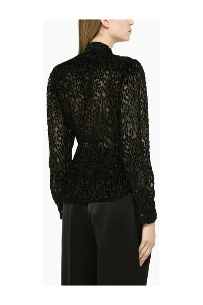 Dries Van Noten T-shirts Long Sleeve Tops Black 4 Dries Van Noten T-shirts Long Sleeve Tops Black - Afbeelding 2