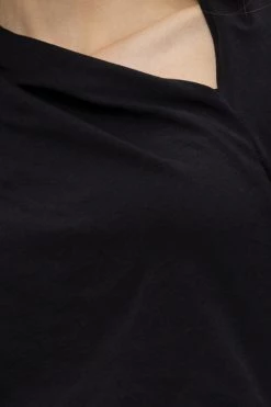 Dries Van Noten Blouses Cotton T-shirt Black -Dries Van Noten Verkoopwinkel 96bbc24aab8c73bc9141f55057cc9fca