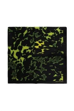 Dries Van Noten Sjaals Silk Shawl Green
