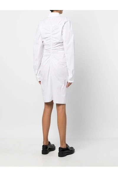 Dries Van Noten Casual Jurken Midi Dresses White 4 Dries Van Noten Casual Jurken Midi Dresses White - Afbeelding 2