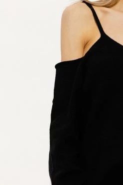 Dries Van Noten Blouses Wool Top Black -Dries Van Noten Verkoopwinkel 9f490e0eb8f91837390d06c0b4f34dfa