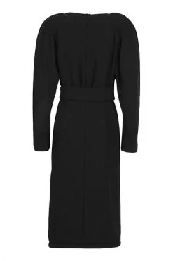 Dries Van Noten Casual Jurken Midi Dresses Black