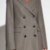 Dries Van Noten Blazers Double-breasted Blazer Gray -Dries Van Noten Verkoopwinkel a05343d2d784b09b57147ac88c806f4d