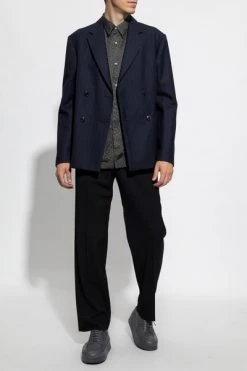 Dries Van Noten Korte Mouwen Overhemden Patterned Shirt Black -Dries Van Noten Verkoopwinkel a06b1ed85bce39ec64664d1eea115fed