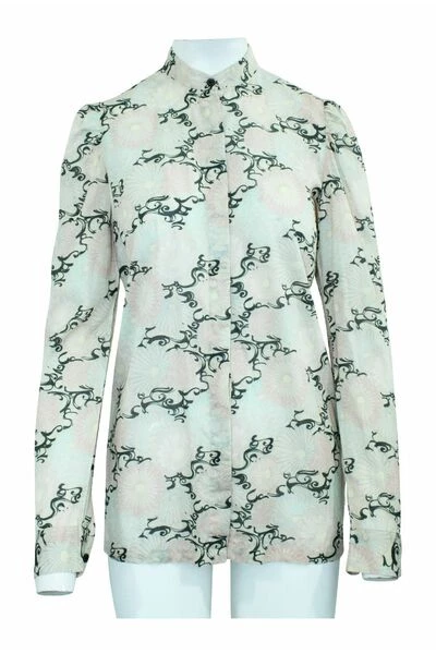 Dries Van Noten Vintage Tops Shirts Green 4 Dries Van Noten Vintage Tops Shirts Green - Afbeelding 3