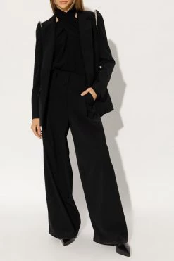 Dries Van Noten Business Blazers Embellished Blazer Black -Dries Van Noten Verkoopwinkel a23aa19232da3db684cbb66ef49f6225