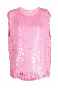 Dries Van Noten Tops Shirts Pink -Dries Van Noten Verkoopwinkel a410b762a480b4200f67183b8d1d47e2