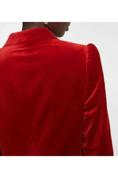 Dries Van Noten Blazers Red 3 Dries Van Noten Blazers Red - Afbeelding 2