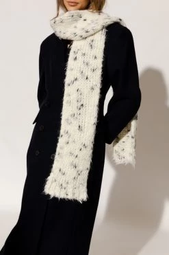 Dries Van Noten Sjaals Long Scarf White -Dries Van Noten Verkoopwinkel ad1ef4e2d1834cb23d0e401a4296268c