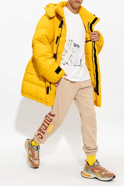 Dries Van Noten Gewatteerde Jassen Down Jacket Yellow 4 Dries Van Noten Gewatteerde Jassen Down Jacket Yellow - Afbeelding 2