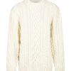 Dries Van Noten Truien & Vesten Round-neck Knitwear Beige -Dries Van Noten Verkoopwinkel b00cbaf297df5ce192e83851e1af5755