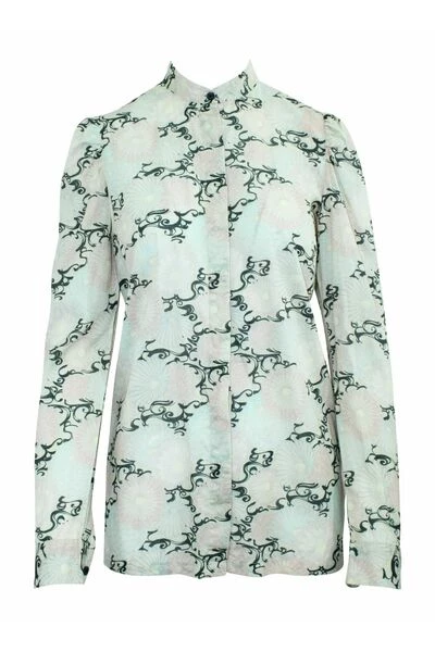 Dries Van Noten Vintage Tops Shirts Green 5 Dries Van Noten Vintage Tops Shirts Green - Afbeelding 4