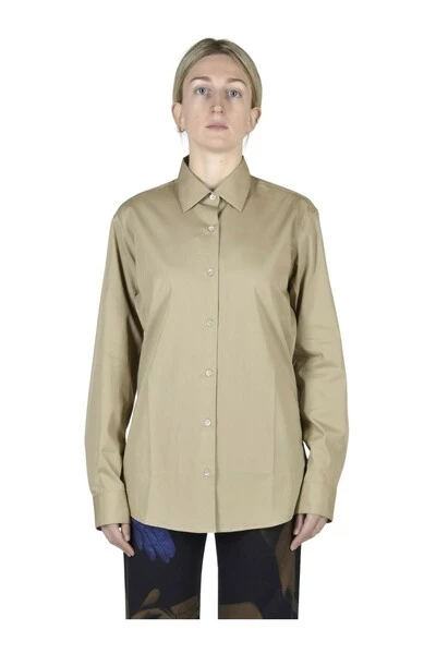 Dries Van Noten Longsleeve Shirts SHIRTS Beige 3 Dries Van Noten Longsleeve Shirts SHIRTS Beige