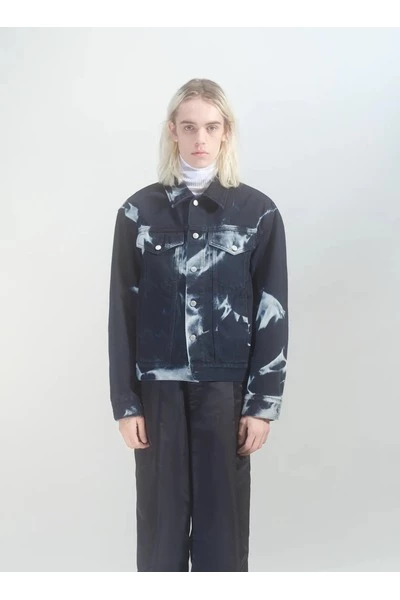 Dries Van Noten Spijkerjassen Denim Jackets Black 4 Dries Van Noten Spijkerjassen Denim Jackets Black - Afbeelding 2