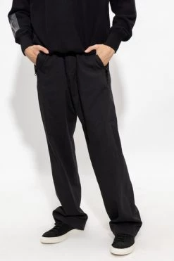 Dries Van Noten Chino's Cotton Trousers Black