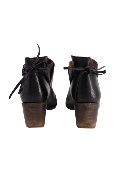 Dries Van Noten Enkellaarsjes Ankle Boots Black 6 Dries Van Noten Enkellaarsjes Ankle Boots Black - Afbeelding 4