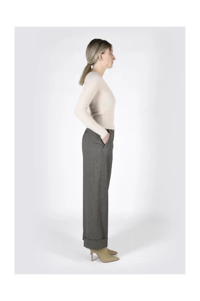 Dries Van Noten Wijde Broeken Wide Trousers Gray 3 Dries Van Noten Wijde Broeken Wide Trousers Gray