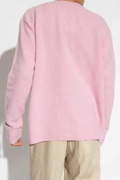 Dries Van Noten Truien & Vesten Round Neck Sweatshirt Pink -Dries Van Noten Verkoopwinkel c820ba214793b519bda9c76305ca3cf8