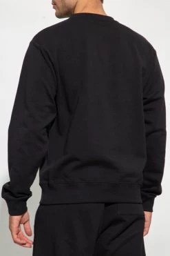 Dries Van Noten Hoodies & Sweatvesten Printed Sweatshirt Black -Dries Van Noten Verkoopwinkel c83a9af195002320319d58ca6a0be3d0