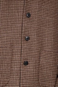 Dries Van Noten Jassen Wool Blazer Brown -Dries Van Noten Verkoopwinkel ca5fa91dc322f7cf7d5e0115ef0a6ef9