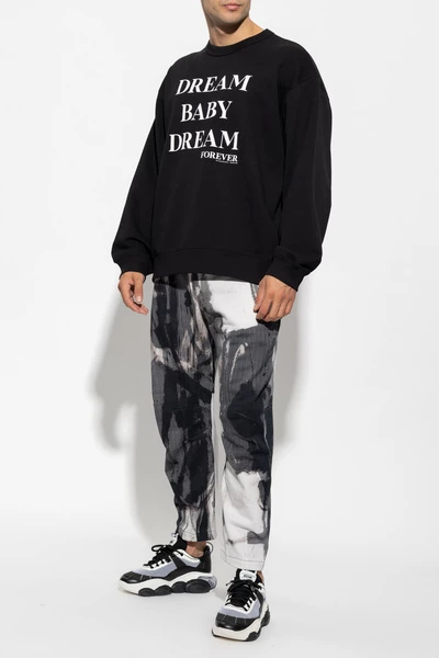 Dries Van Noten Hoodies & Sweatvesten Printed Sweatshirt Black 5 Dries Van Noten Hoodies & Sweatvesten Printed Sweatshirt Black - Afbeelding 3
