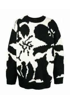 Dries Van Noten Truien & Vesten Round-neck Knitwear Black